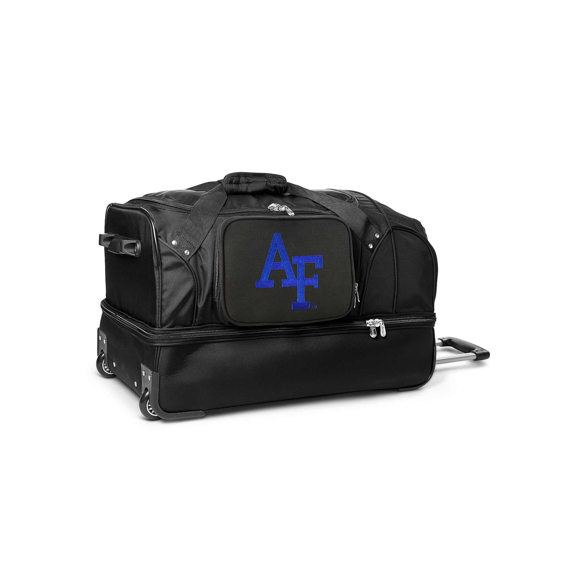 Air Force Falcons 27-Inch Wheeled Drop-Bottom Duffle Bag, Afa Team