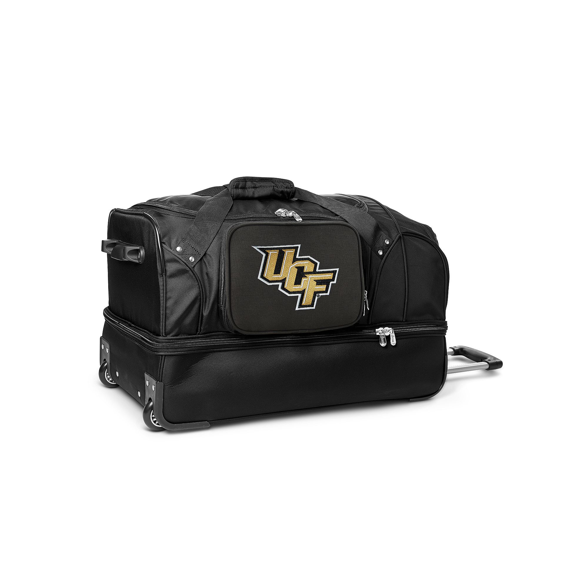 UCF Knights 27-Inch Wheeled Drop-Bottom Duffle Bag, Team