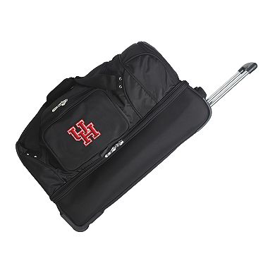 Houston Cougars 27-Inch Wheeled Drop-Bottom Duffle Bag