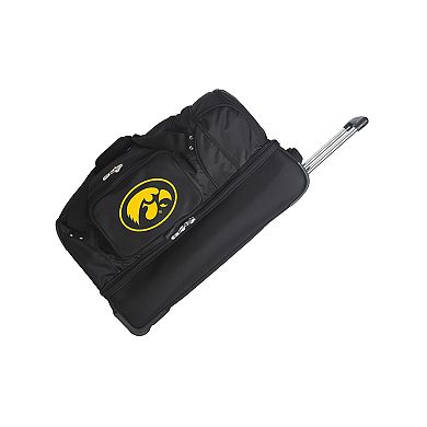 Iowa Hawkeyes 27-Inch Wheeled Drop-Bottom Duffle Bag