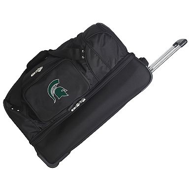 Michigan State Spartans 27-Inch Wheeled Drop-Bottom Duffle Bag