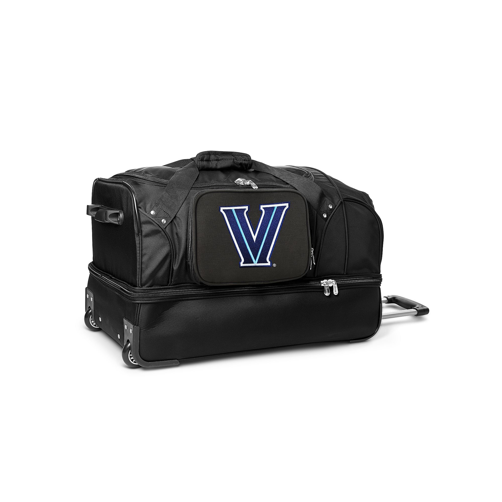 Villanova Wildcats 27-Inch Wheeled Drop-Bottom Duffle Bag, Team