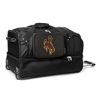 Wyoming Cowboys 27-Inch Wheeled Drop-Bottom Duffle Bag