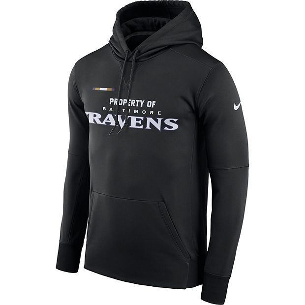 Baltimore Ravens Nike Therma Pullover Hoodie - Mens