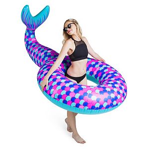 Big Mouth Inc. 74-inch Giant Mermaid Tail Pool Float