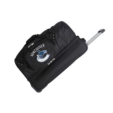 Vancouver Canucks 27-Inch Wheeled Drop-Bottom Duffle Bag