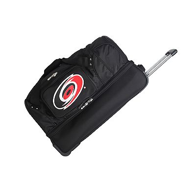 Carolina Hurricanes 27-Inch Wheeled Drop-Bottom Duffle Bag