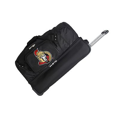 Ottawa Senators 27-Inch Wheeled Drop-Bottom Duffle Bag