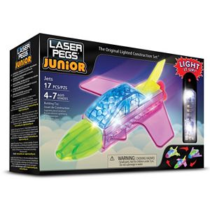 Laser Pegs Junior 3-in-1 Jets Lighted Construction Toy