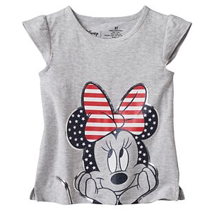 Disney's Minnie Mouse Toddler Girl Patriotic Graphic Tee by Jumping Beans®