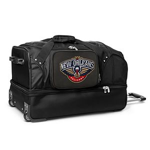 New Orleans Pelicans 27-Inch Wheeled Drop-Bottom Duffle Bag