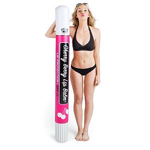 Big Mouth Inc. 65-inch Cherry Berry Lip Balm Inflatable Pool Noodle