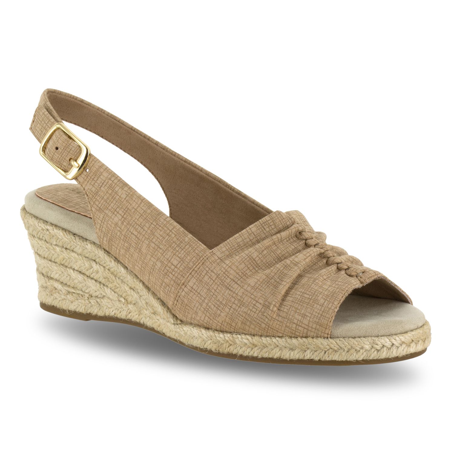 easy street stacy women's espadrille wedges