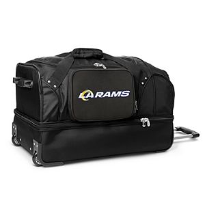 Los Angeles Rams 27-Inch Wheeled Drop-Bottom Duffle Bag