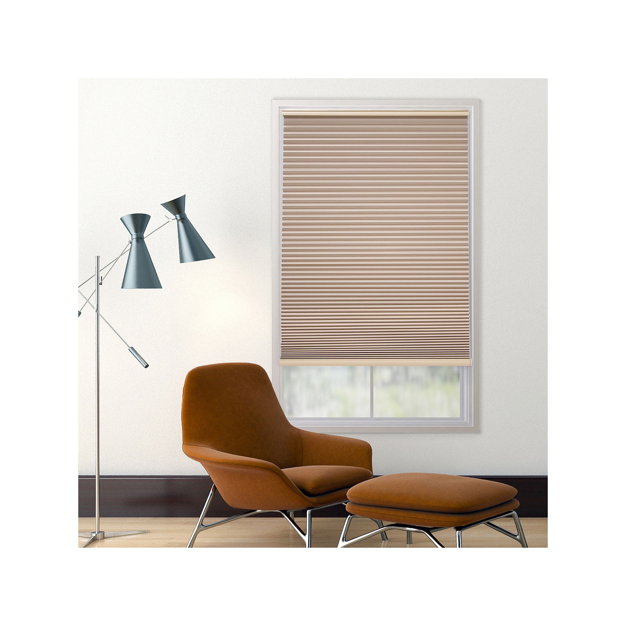 Custom Cut to Order Cordless Blackout Cellular Shade - 72 Length