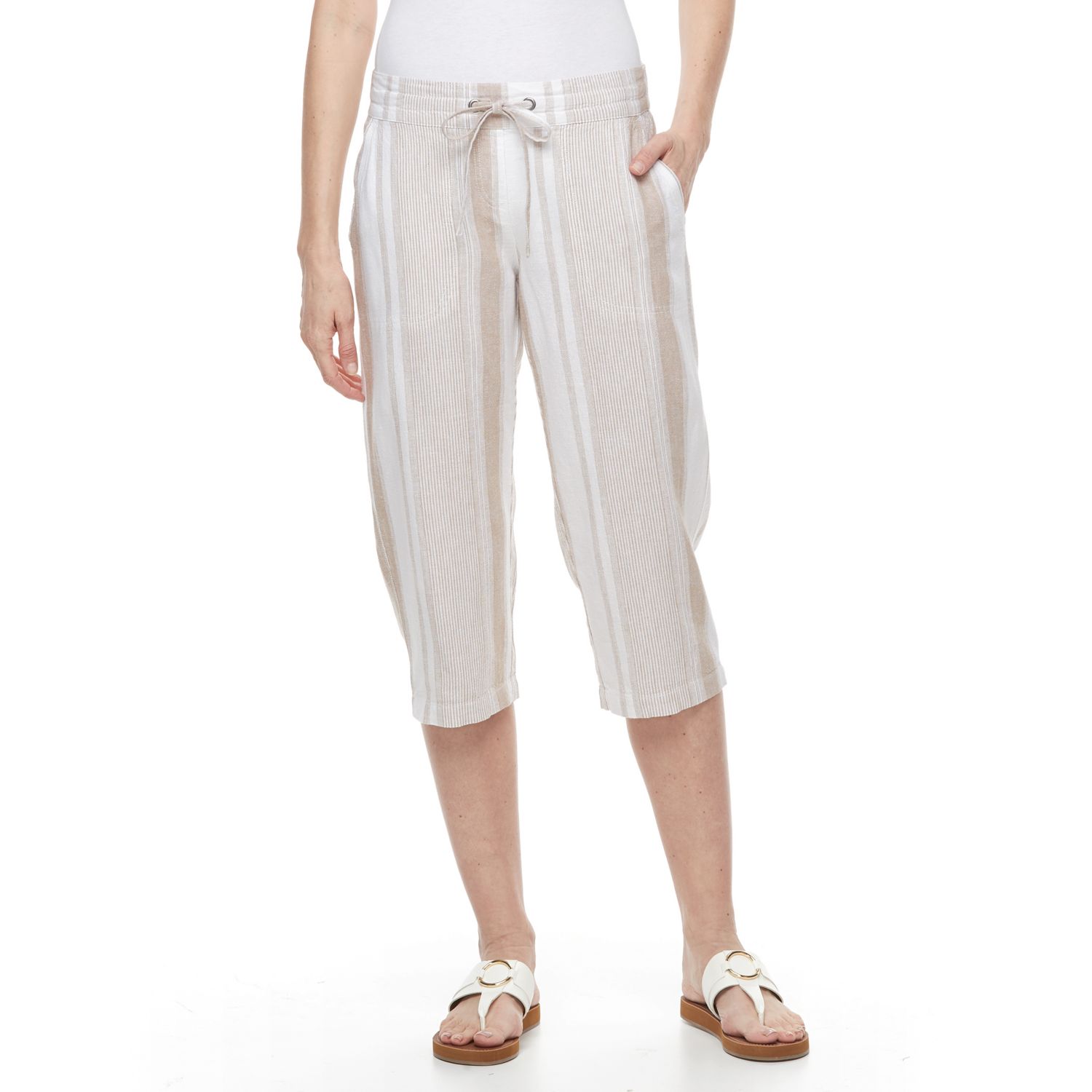 kohl's croft and barrow capris