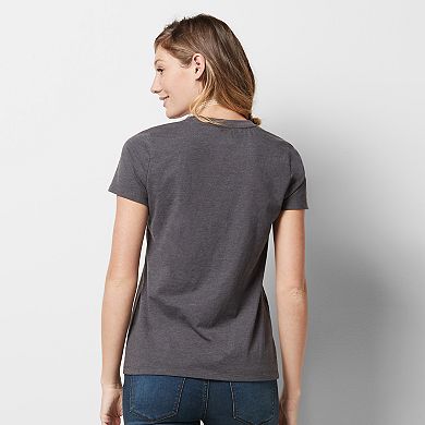 Women's Sonoma Goods For Life® V-Neck Graphic Tee