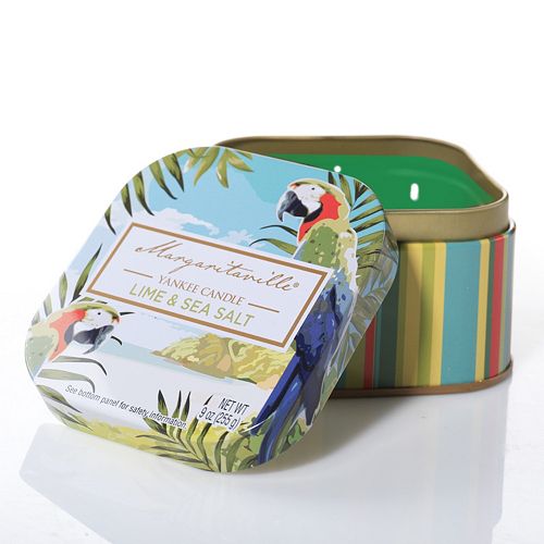 Margaritaville® Collection by Yankee Candle Lime & Sea Salt 9-oz. Tin Candle Jar