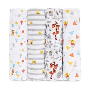 aden by aden + anais 4-pk. Winnie the Pooh Swaddling Wraps