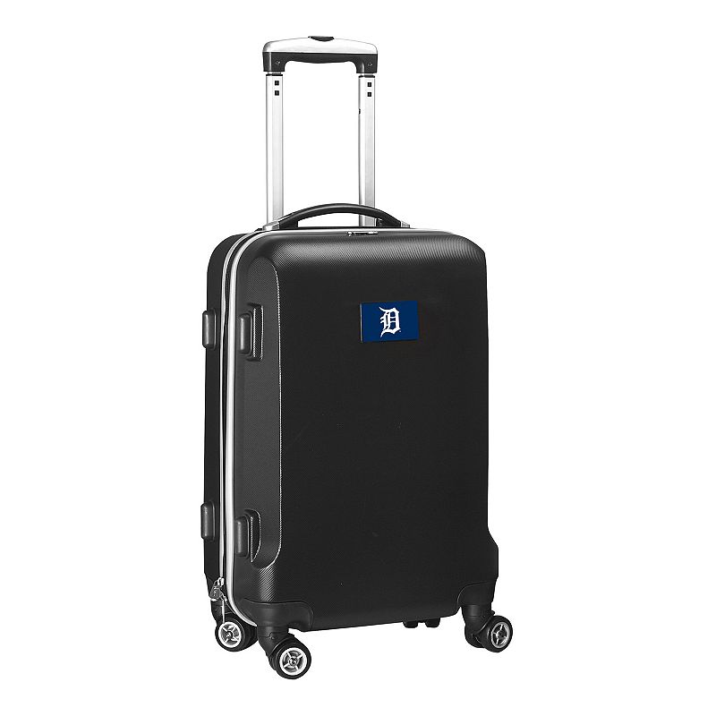 Detroit Tigers 20-Inch Hardside Spinner Carry-On, Black, 20WHEL Co