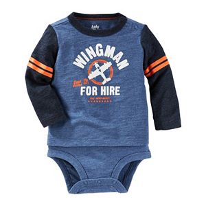 Baby Boy OshKosh B'gosh® Mock-Layer Graphic Bodysuit