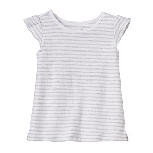 Baby Girl Jumping Beans® Striped Slubbed Tee