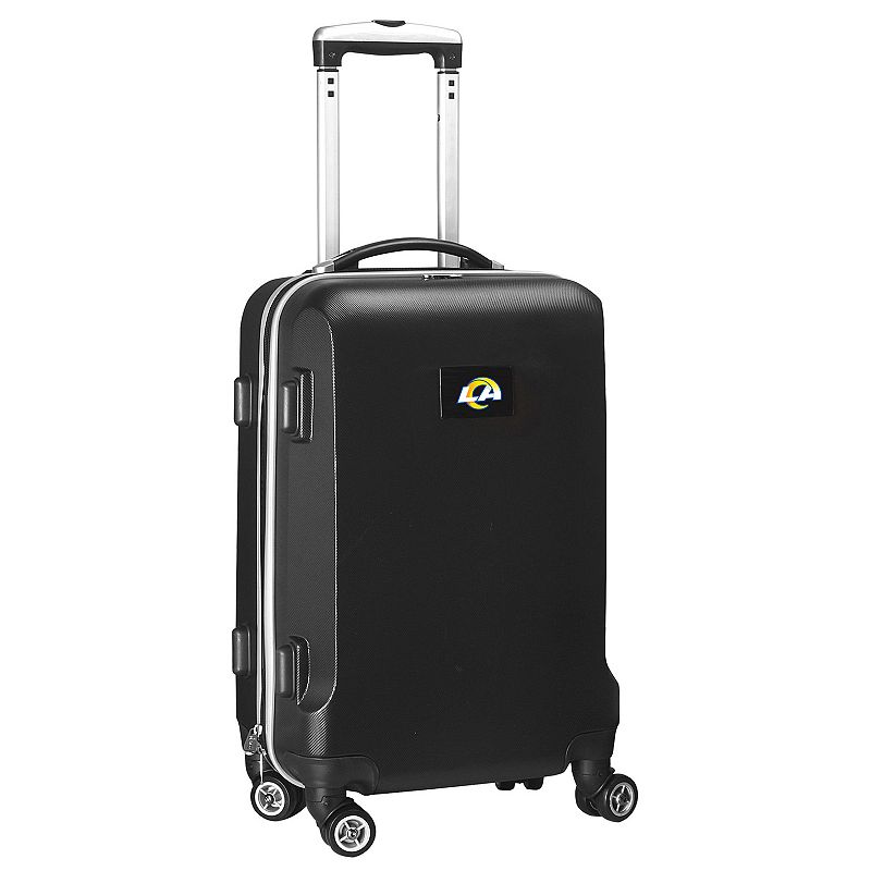 Los Angeles Rams 20-Inch Hardside Spinner Carry-On, Black, 20WHEL Co