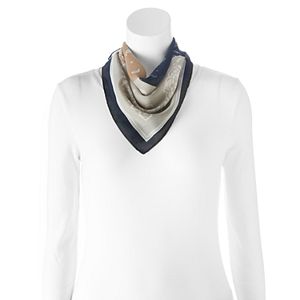 SONOMA Goods for Life™ Colorblock Paisley Square Scarf