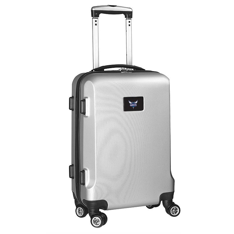 Charlotte Hornets 20-Inch Hardside Spinner Carry-On, Silver, 20WHEL Co
