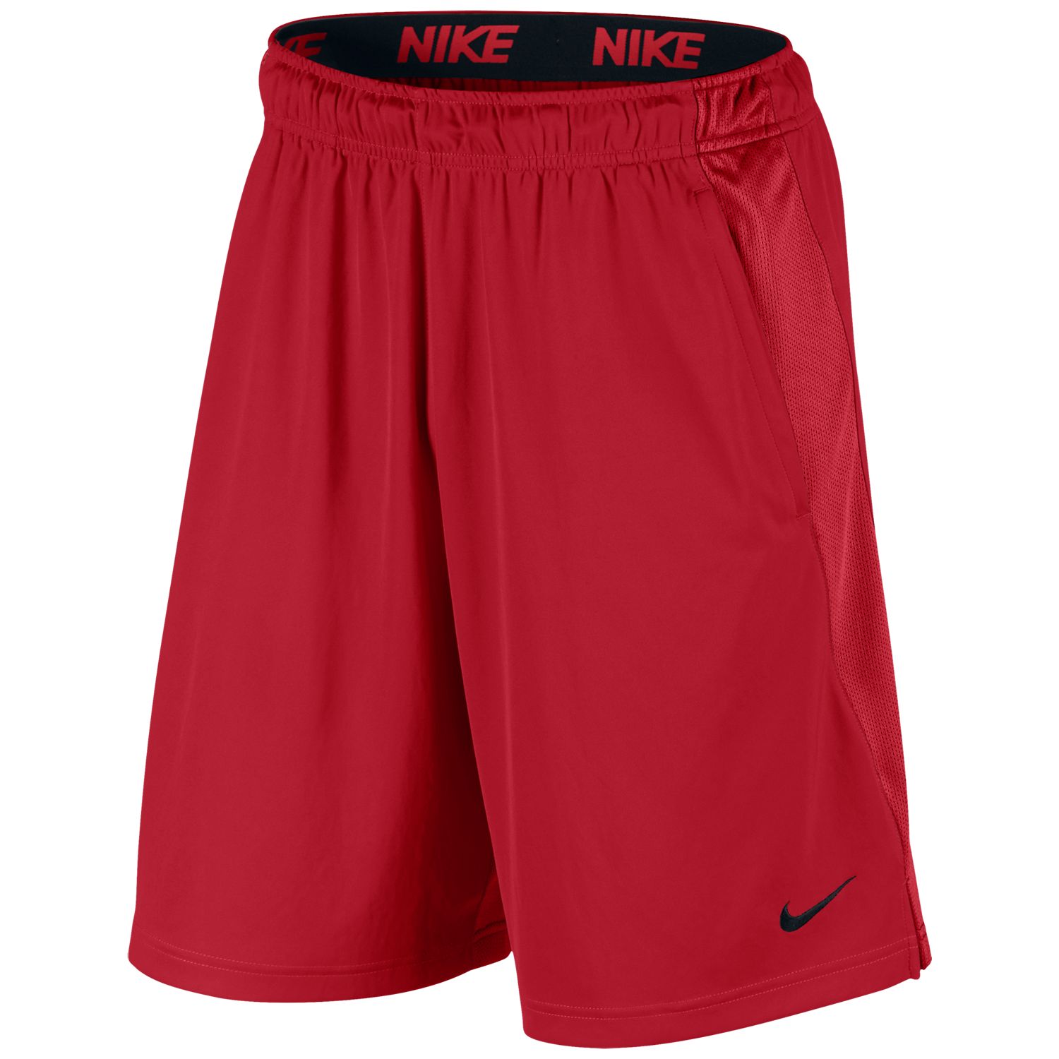 pink nike fleece shorts mens