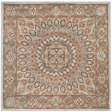 Safavieh Heritage Portsmouth Framed Floral Wool Rug