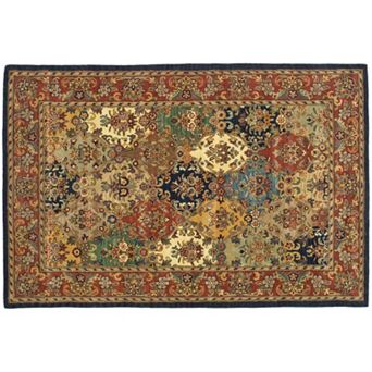 Safavieh Heritage Rostock Framed Floral Wool Rug