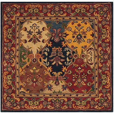 Safavieh Heritage Rostock Framed Floral Wool Rug