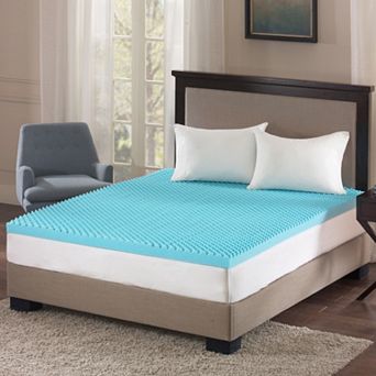 Sleep Philosophy 3-inch Gel Memory Foam Mattress Topper
