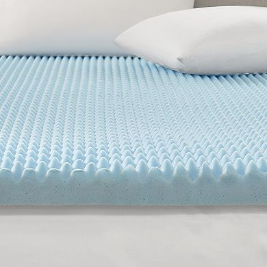 Flexapedic by Sleep Philosophy 3-inch Gel Memory Foam Topper