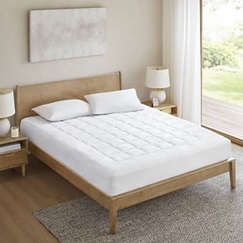 Madison Park Cloud Soft Overfilled Plush Waterproof Mattress Pad