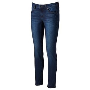 Women's SONOMA Goods for Life™ Whiskered Skinny Jeans