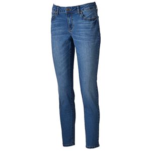 Women's SONOMA Goods for Life™ Whiskered Skinny Jeans