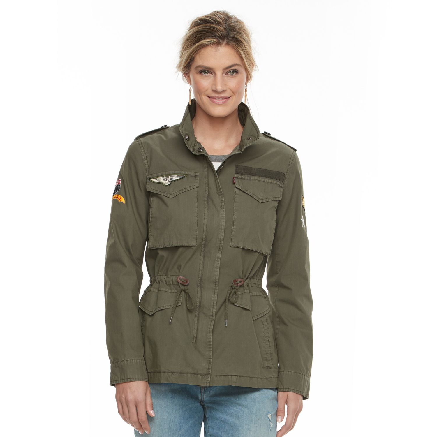 levi's military jacket womens