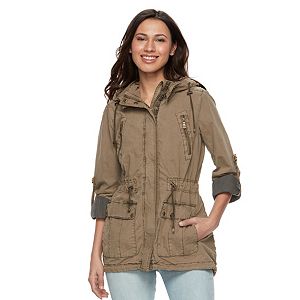 Women's Levi's Hooded Roll-Tab Anorak Jacket