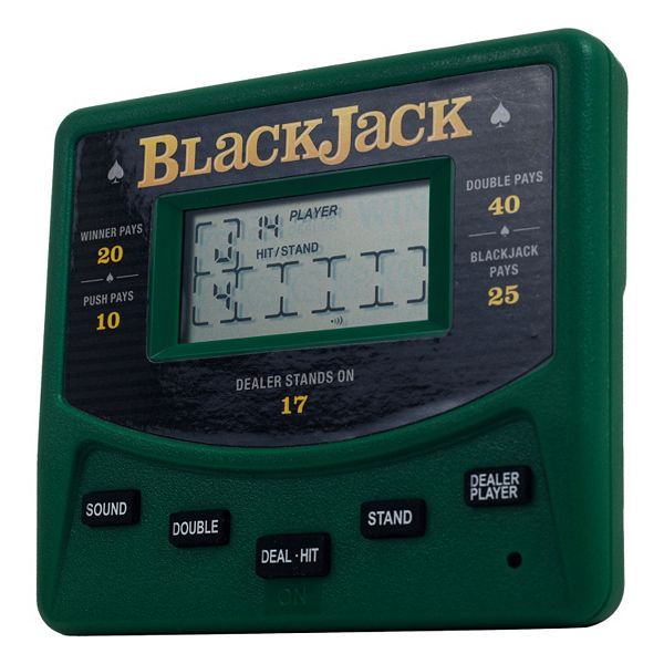 Electronic blackjack game