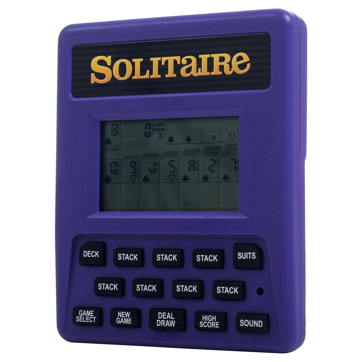 handheld solitaire game