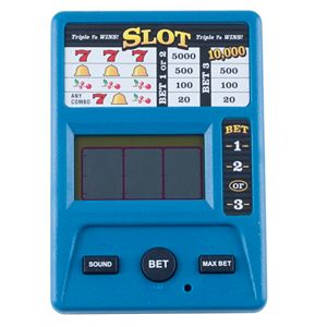 Trademark Games Electronic Handheld Slot Machine Game
