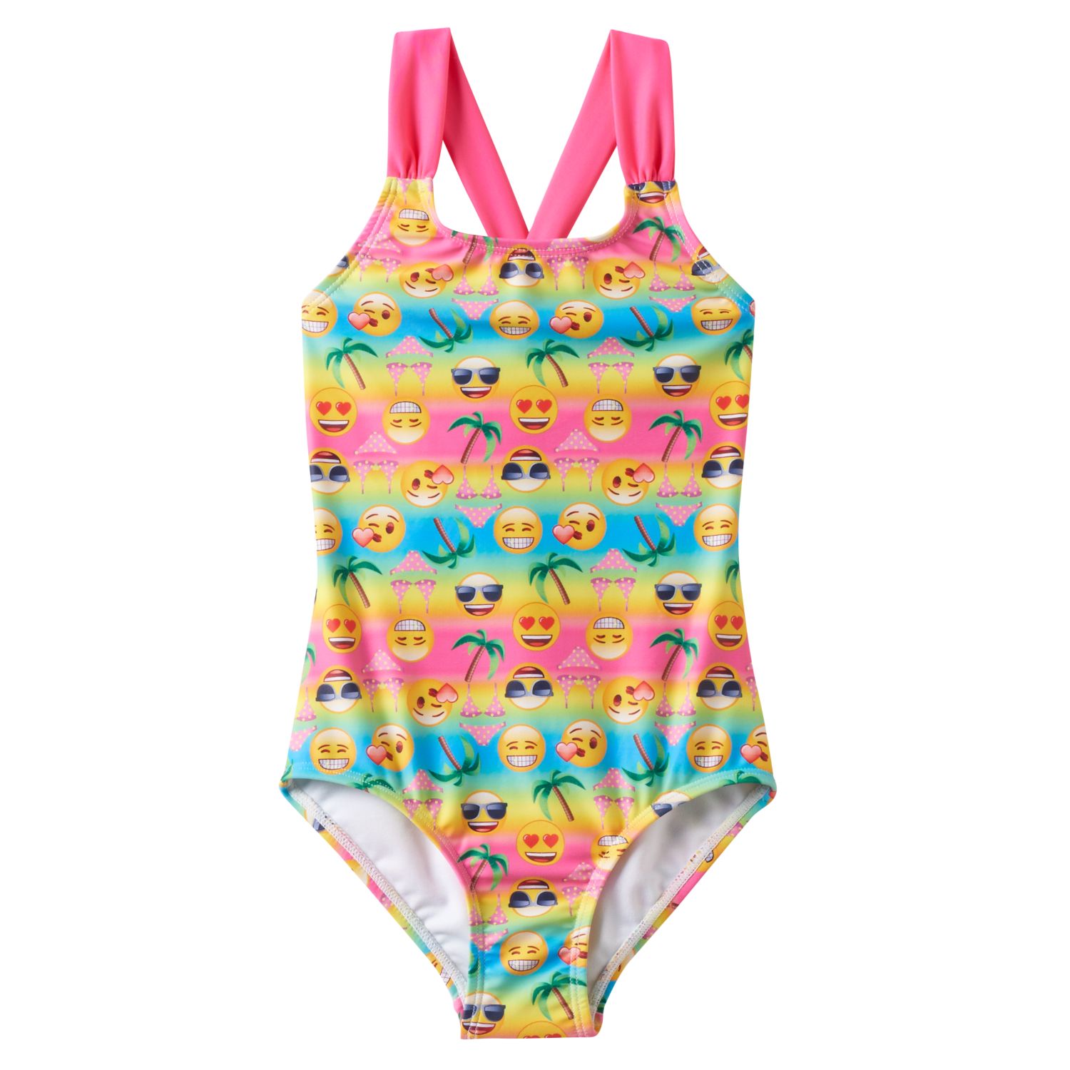 girls emoji swimsuit