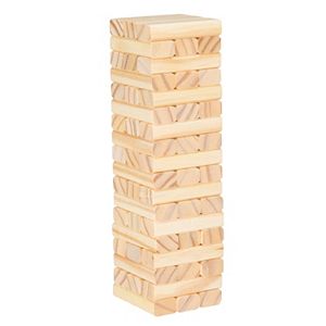 Hey! Play! Tabletop Wooden Wobble Stacking Game