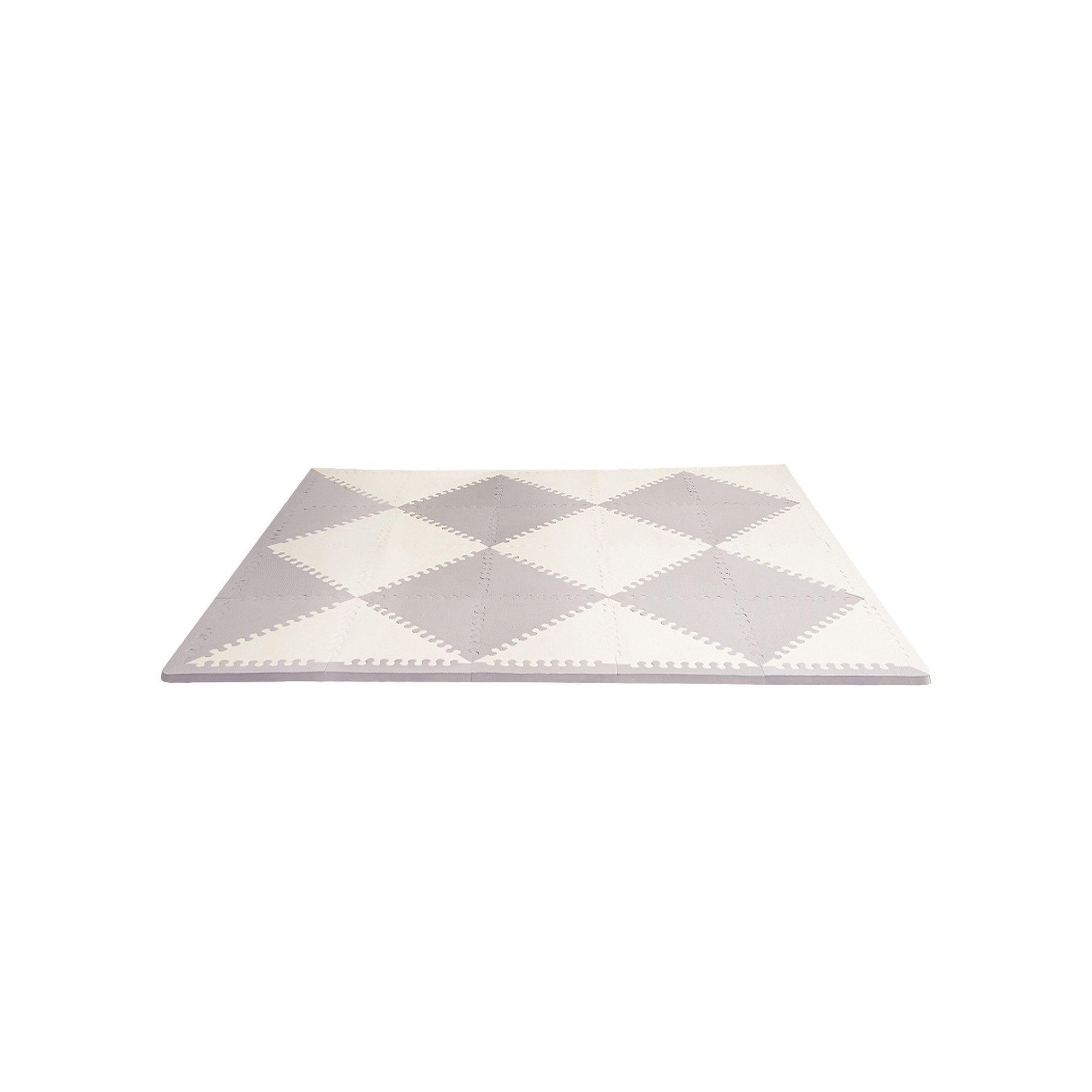Skip Hop Playspot 72-pc. Geometric Foam Floor Tiles, Gray Ivory