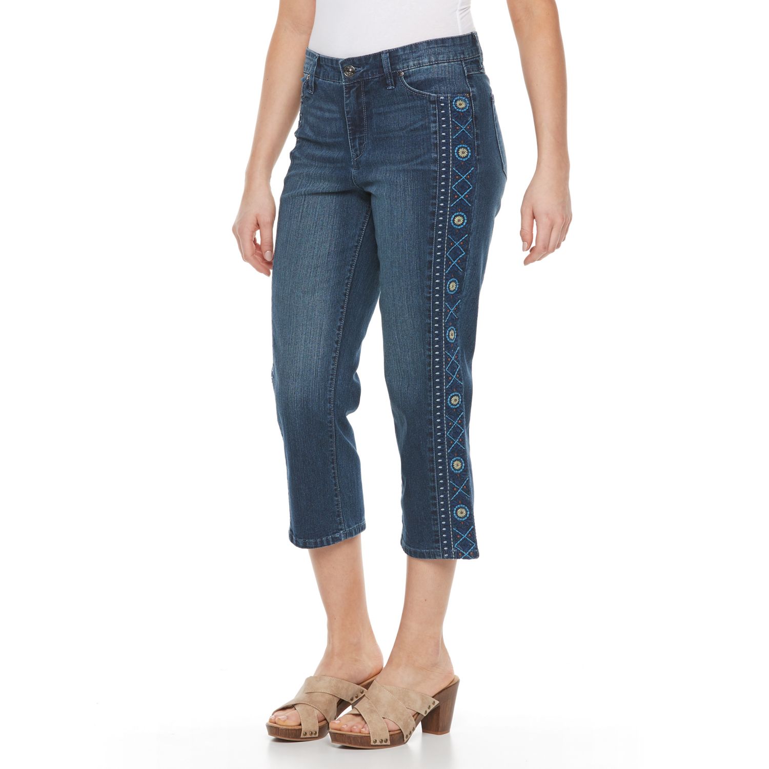 gloria vanderbilt jordyn capris plus size