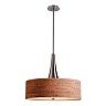 Kenroy Home 3-Light Cork Pendant Ceiling Lamp