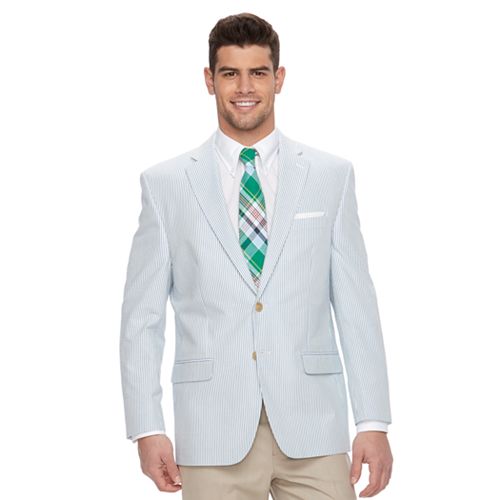 Men's Chaps Seersucker Classic-Fit Sport Coat