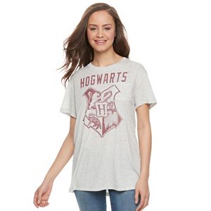 Juniors' Harry Potter Hogwarts Crest Graphic Tee
